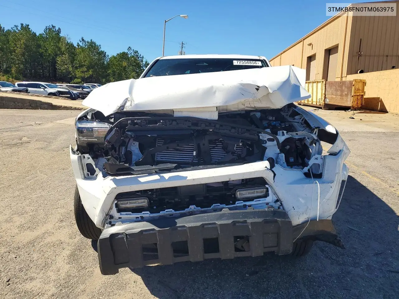 2026 TOYOTA TACOMA VIN 3TMKB5FN0TM063975 — фото 5