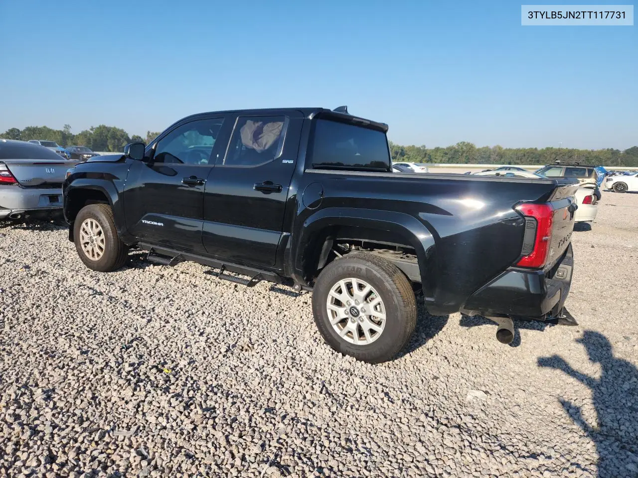 2026 TOYOTA TACOMA VIN 3TYLB5JN2TT117731 — фото 2