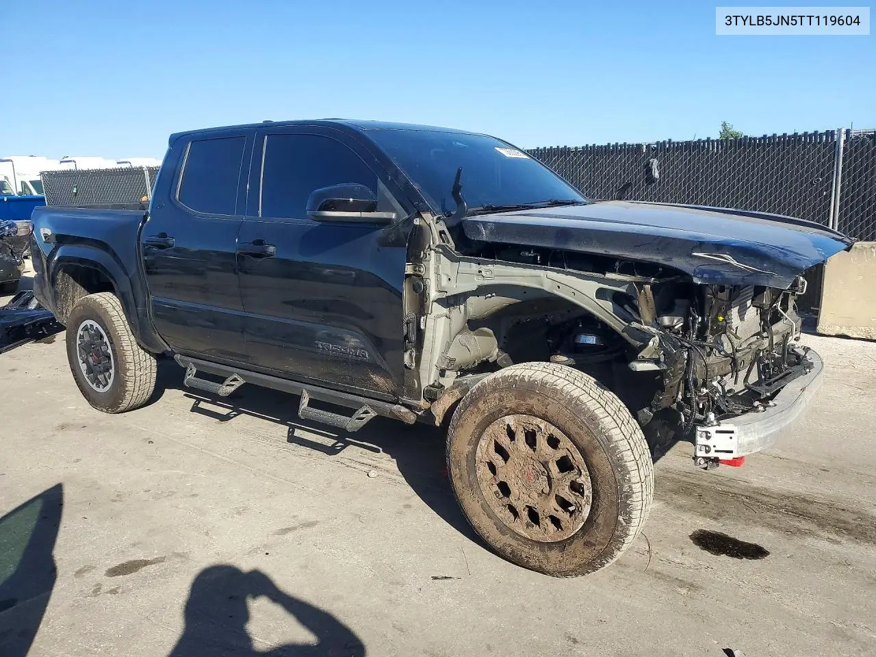 2026 TOYOTA TACOMA VIN 3TYLB5JN5TT119604 — фото 4
