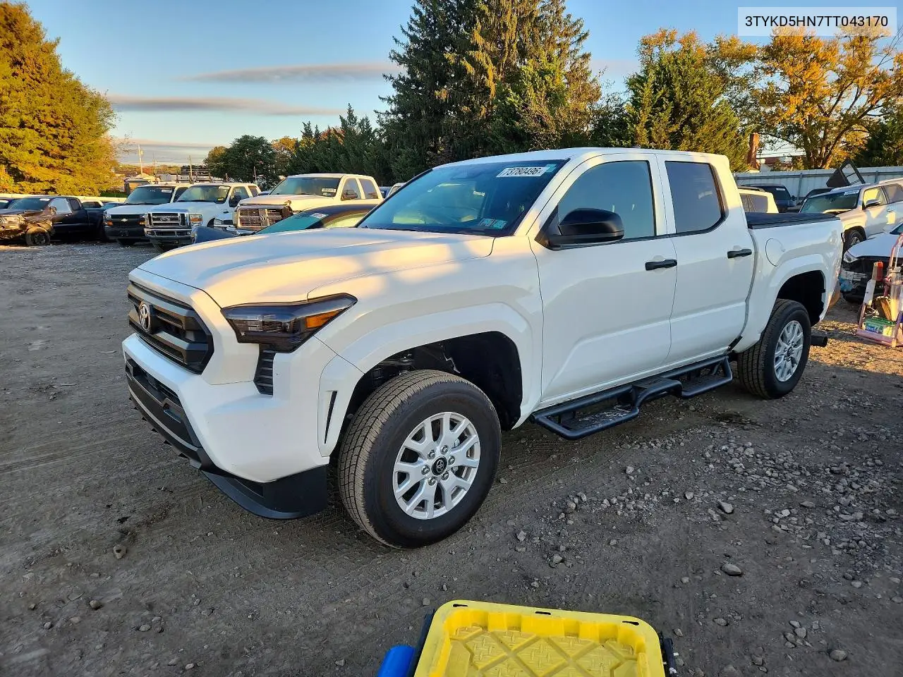 TOYOTA TACOMA 2026, VIN 3TYKD5HN7TT043170