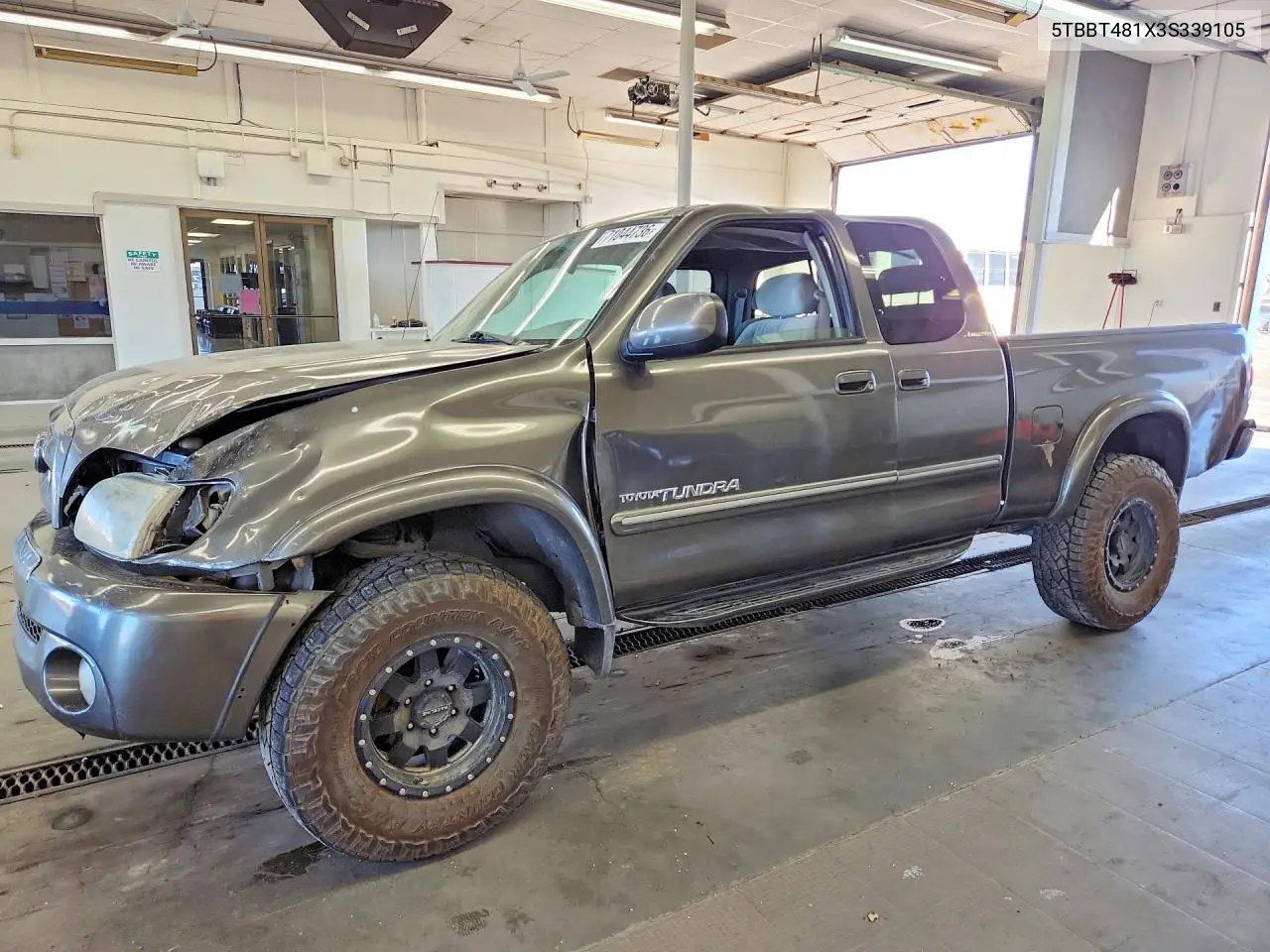 TOYOTA TUNDRA 2003, VIN 5TBBT481X3S339105