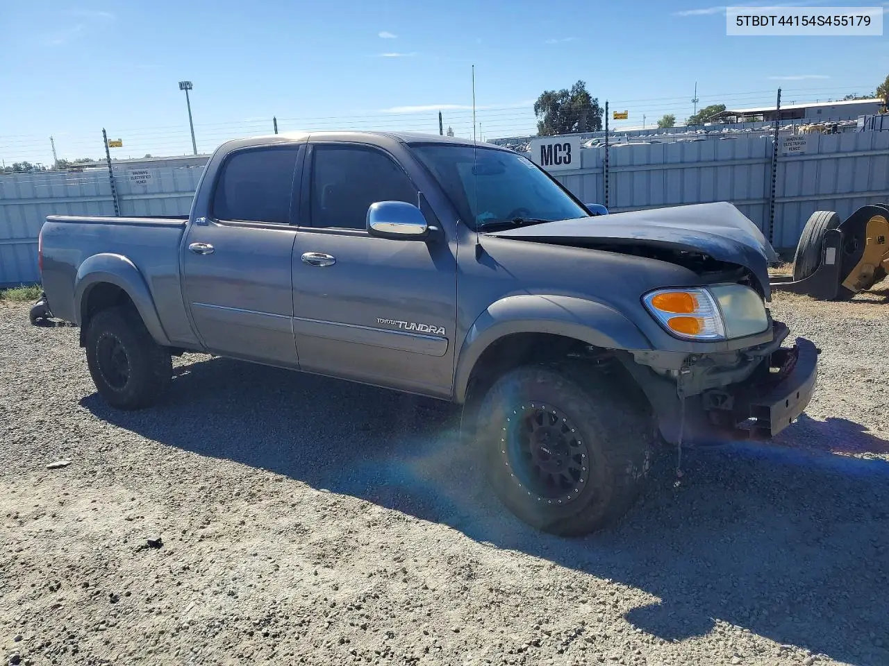 2004 TOYOTA TUNDRA VIN 5TBDT44154S455179 — фото 4