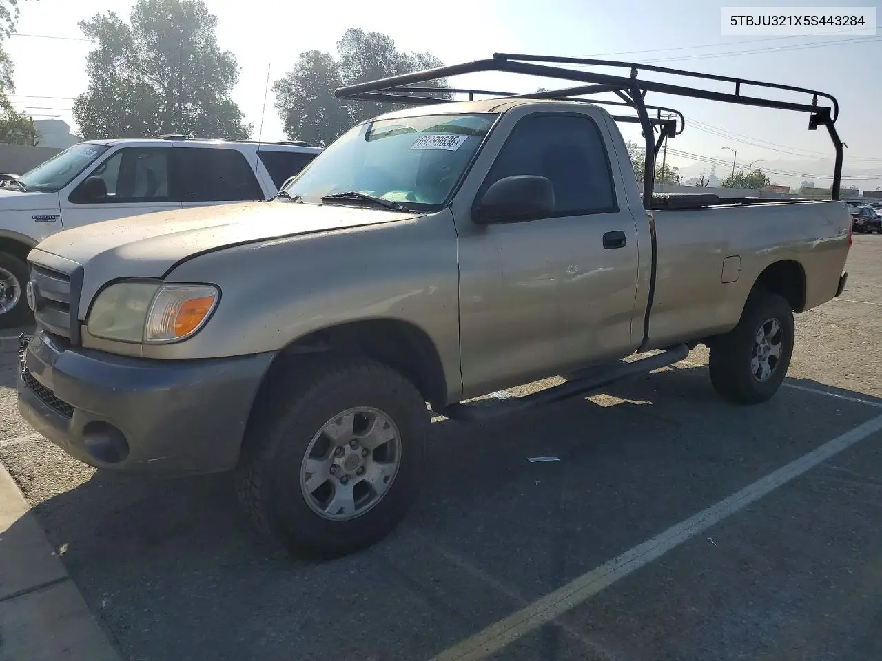 TOYOTA TUNDRA 2005, VIN 5TBJU321X5S443284