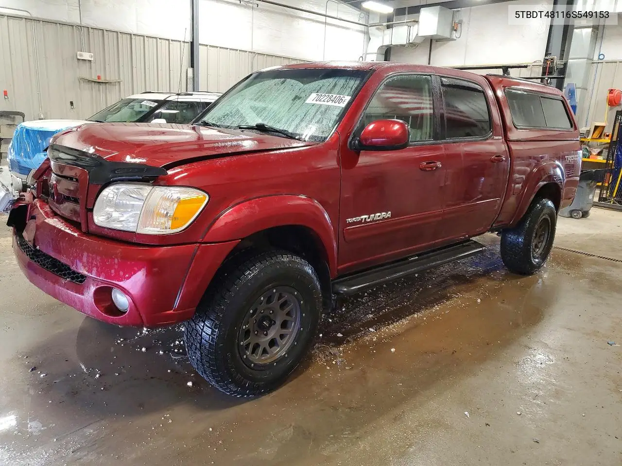 TOYOTA TUNDRA 2006, VIN 5TBDT48116S549153