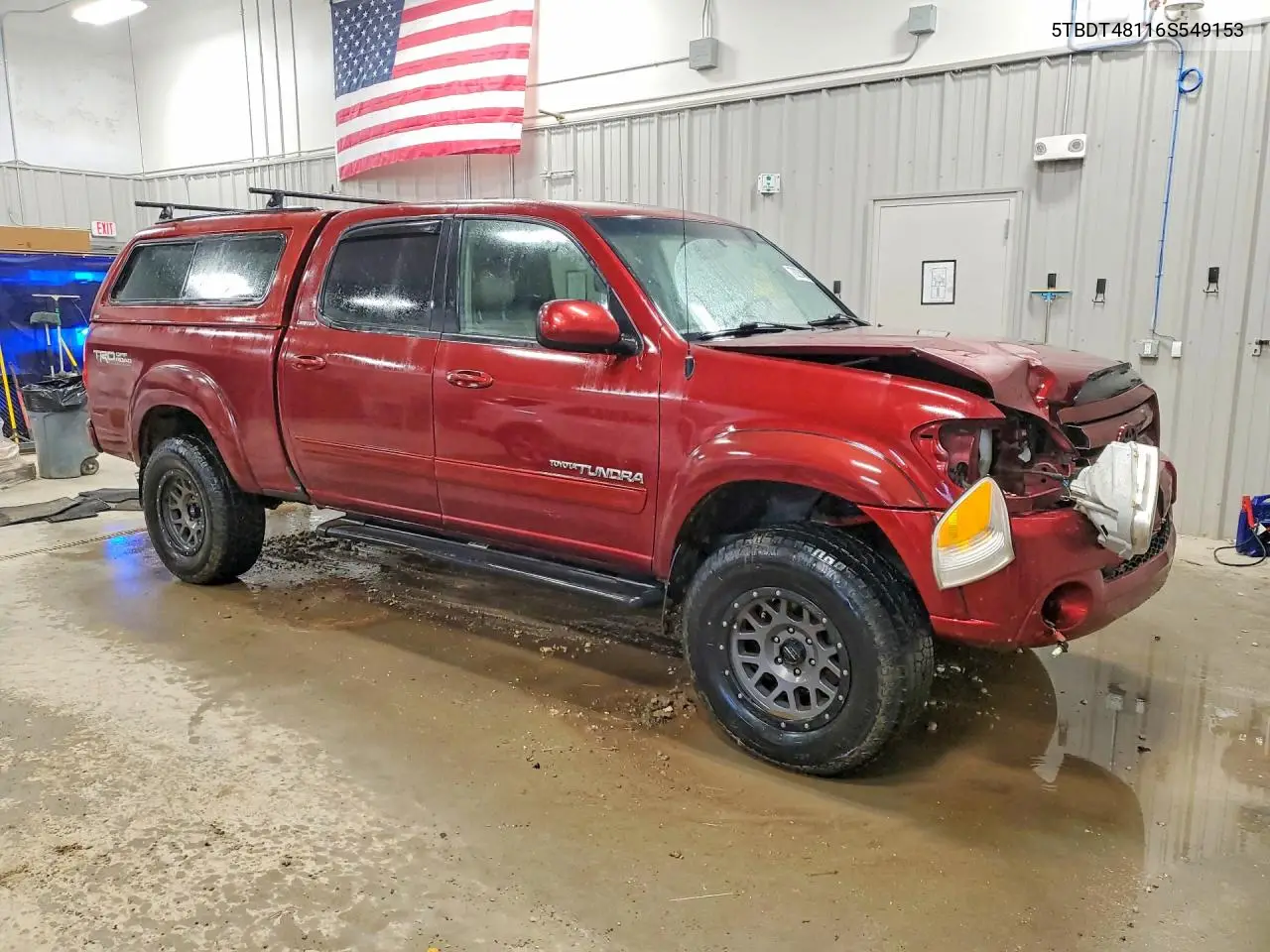 2006 TOYOTA TUNDRA VIN 5TBDT48116S549153 — фото 4