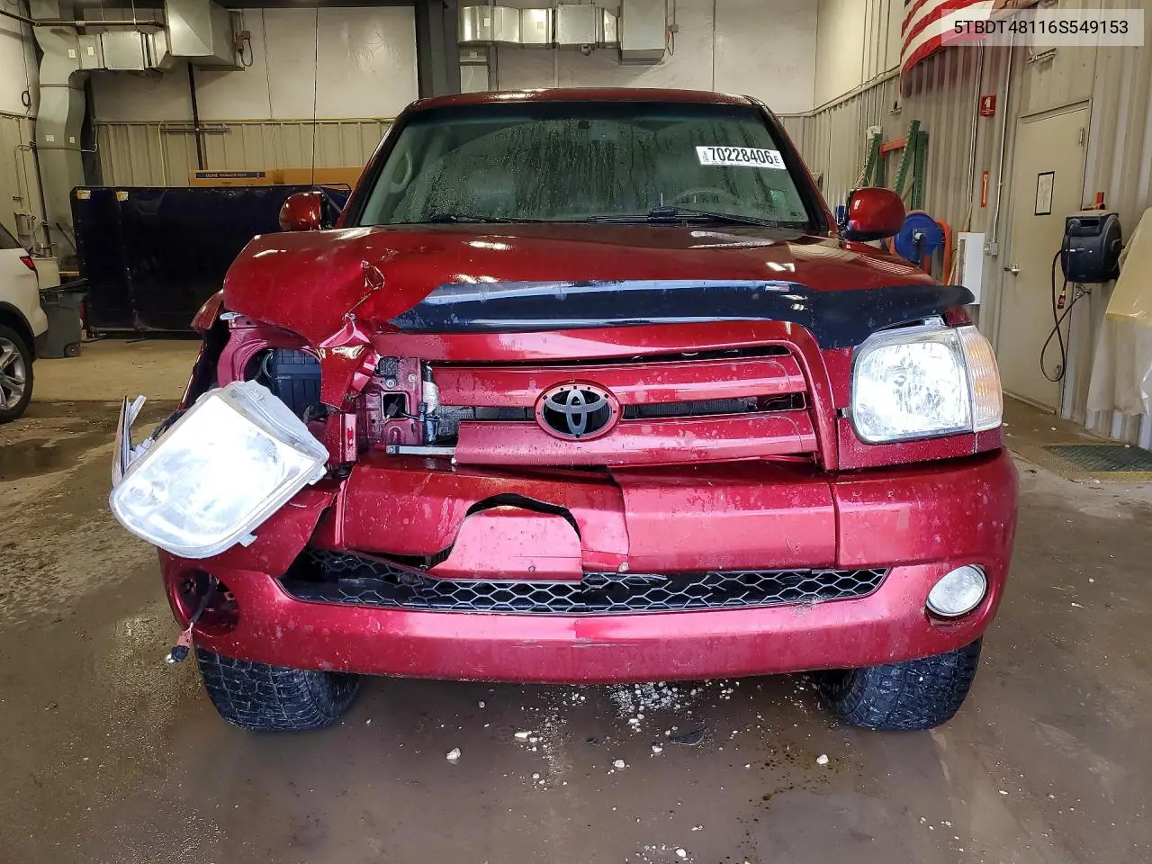 2006 TOYOTA TUNDRA VIN 5TBDT48116S549153 — фото 5