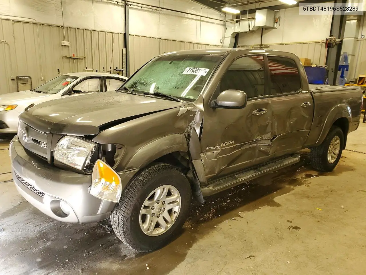 TOYOTA TUNDRA 2006, VIN 5TBDT48196S528289