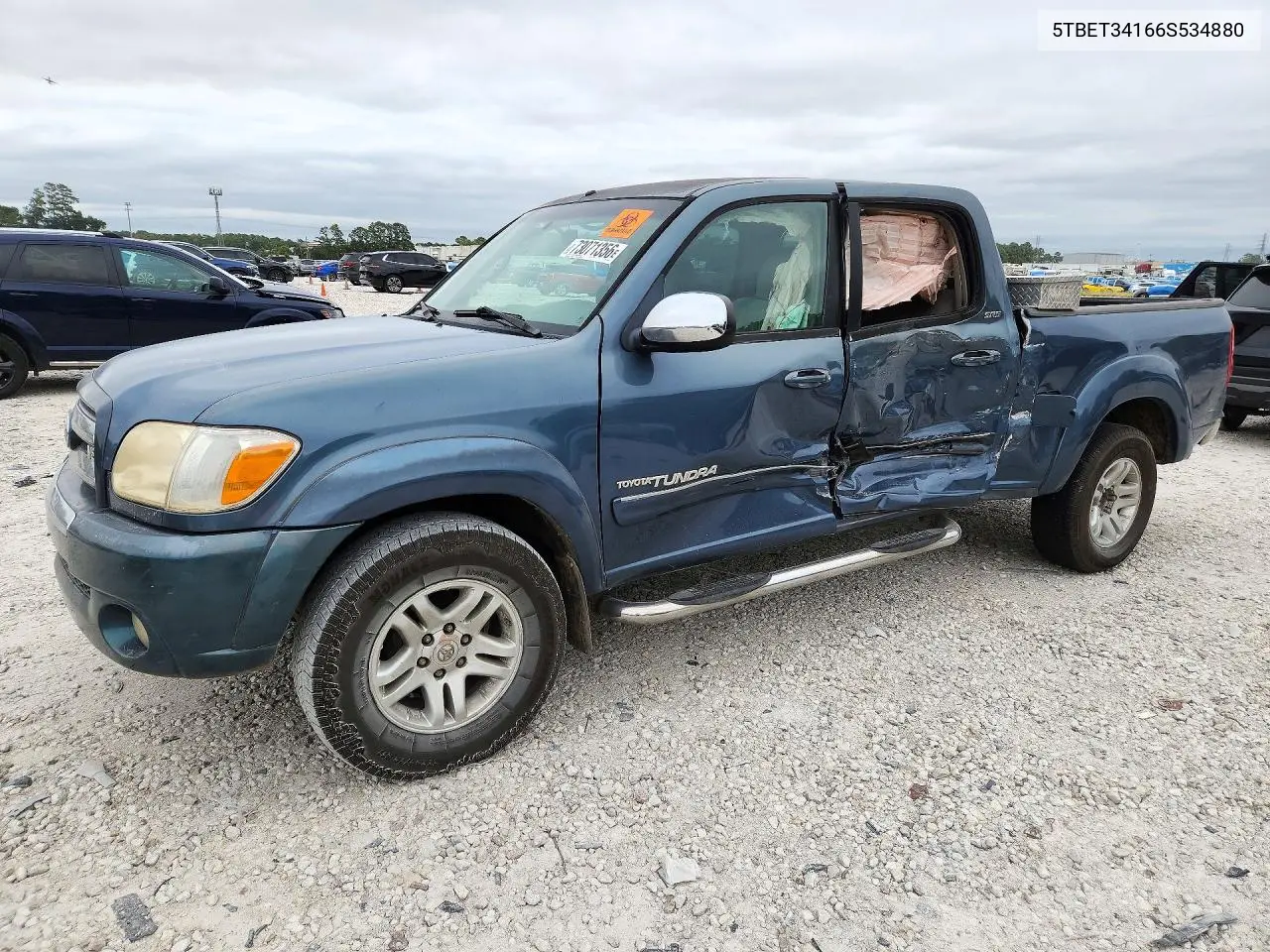 TOYOTA TUNDRA 2006, VIN 5TBET34166S534880