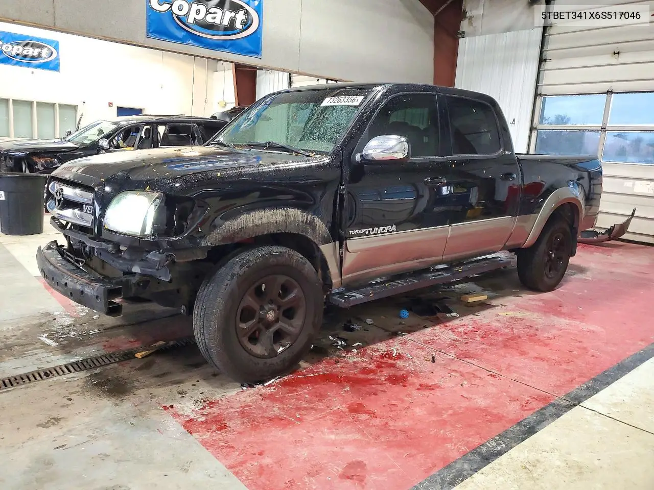 TOYOTA TUNDRA 2006, VIN 5TBET341X6S517046