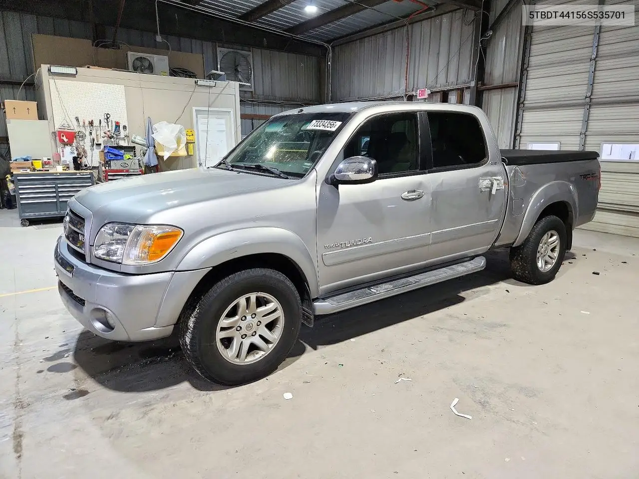 TOYOTA TUNDRA 2006, VIN 5TBDT44156S535701