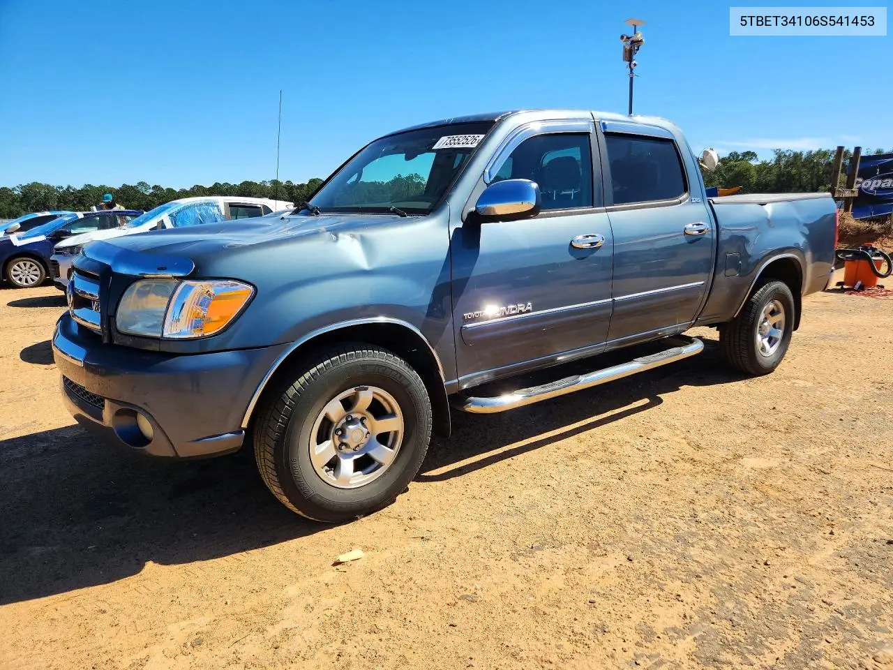 TOYOTA TUNDRA 2006, VIN 5TBET34106S541453