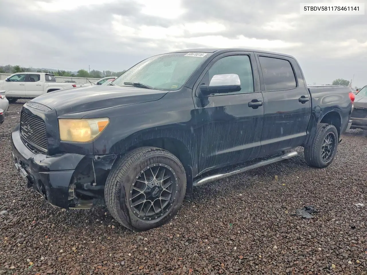 TOYOTA TUNDRA 2007, VIN 5TBDV58117S461141