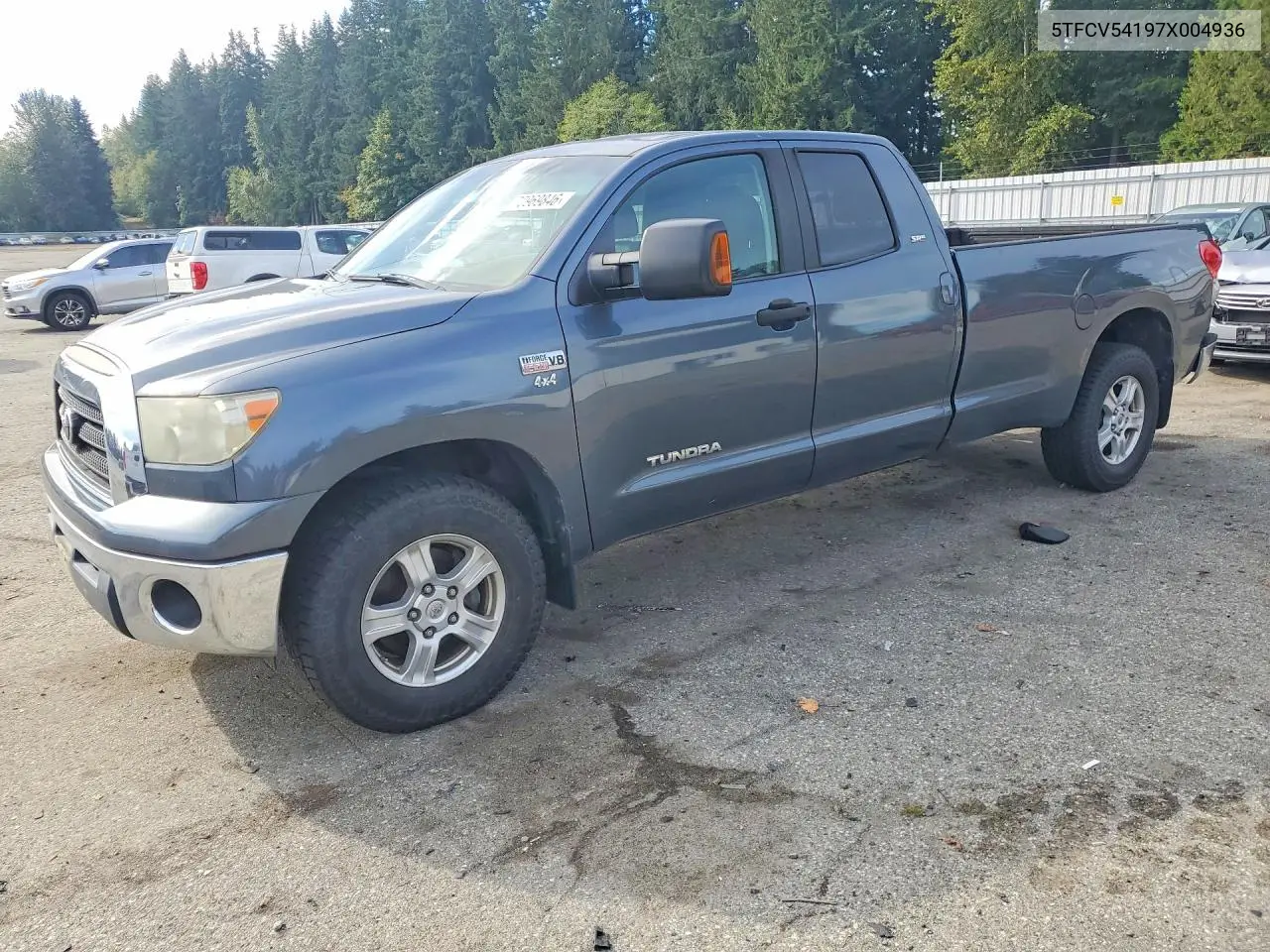TOYOTA TUNDRA 2007, VIN 5TFCV54197X004936