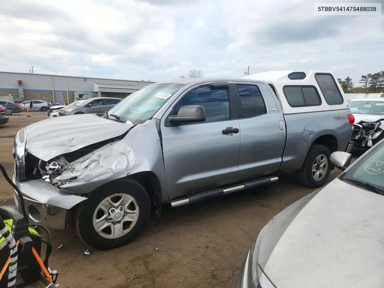 TOYOTA TUNDRA 2007, VIN 5TBBV54147S488038