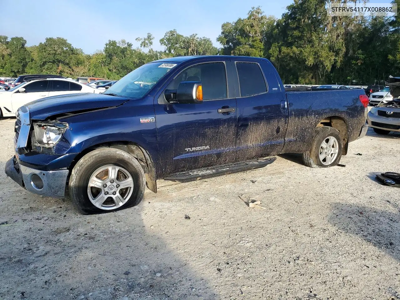 TOYOTA TUNDRA 2007, VIN 5TFRV54117X008862
