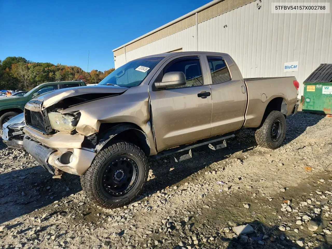TOYOTA TUNDRA 2007, VIN 5TFBV54157X002788