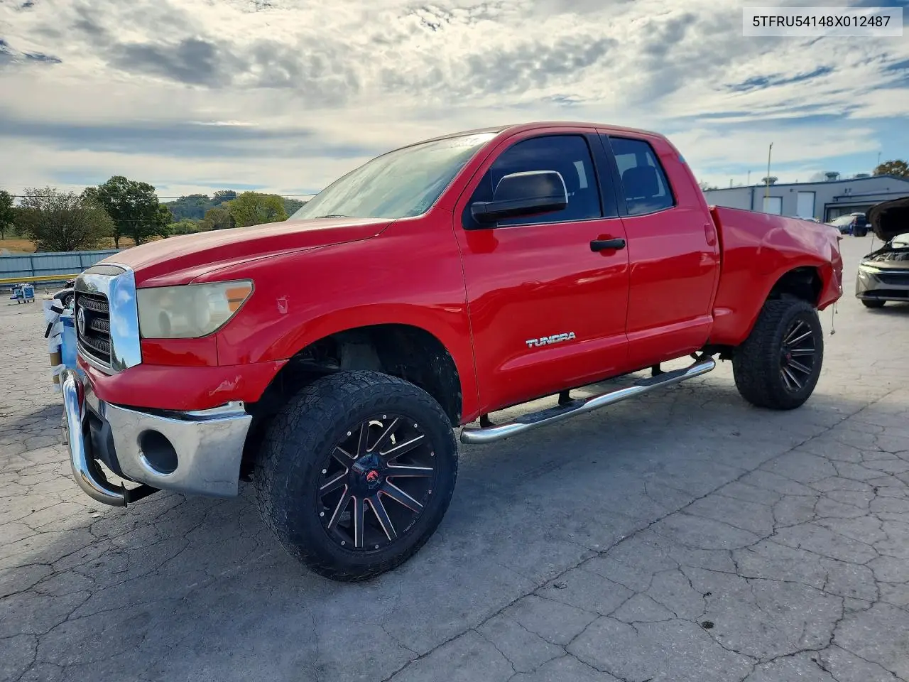 TOYOTA TUNDRA 2008, VIN 5TFRU54148X012487