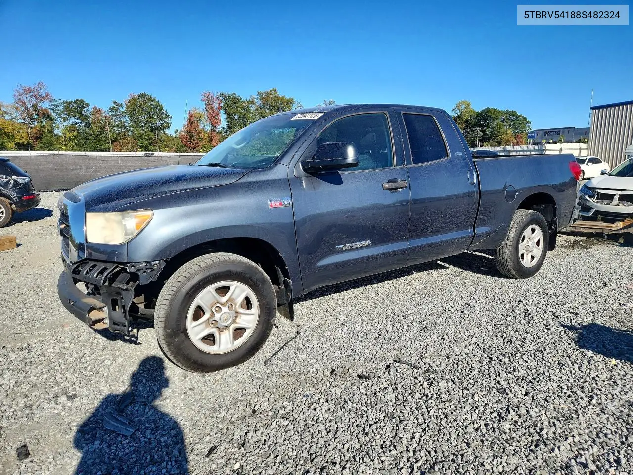TOYOTA TUNDRA 2008, VIN 5TBRV54188S482324