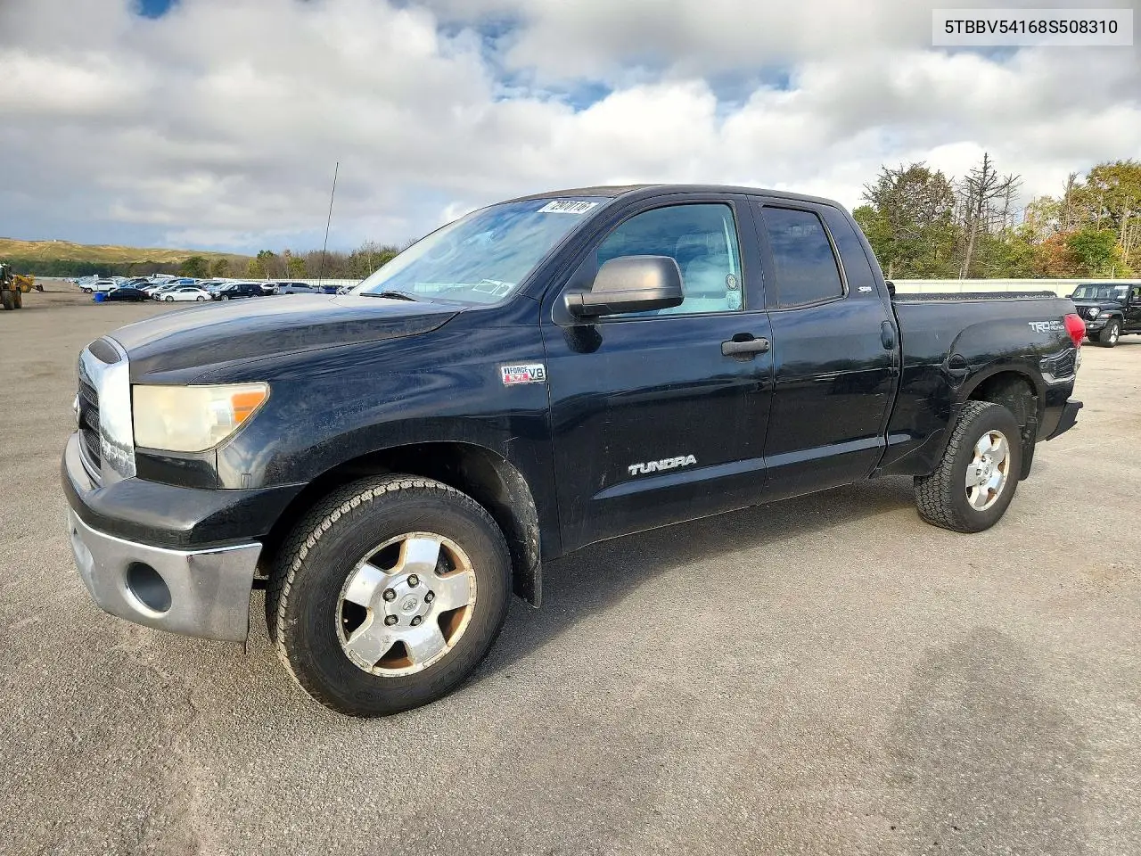 TOYOTA TUNDRA 2008, VIN 5TBBV54168S508310