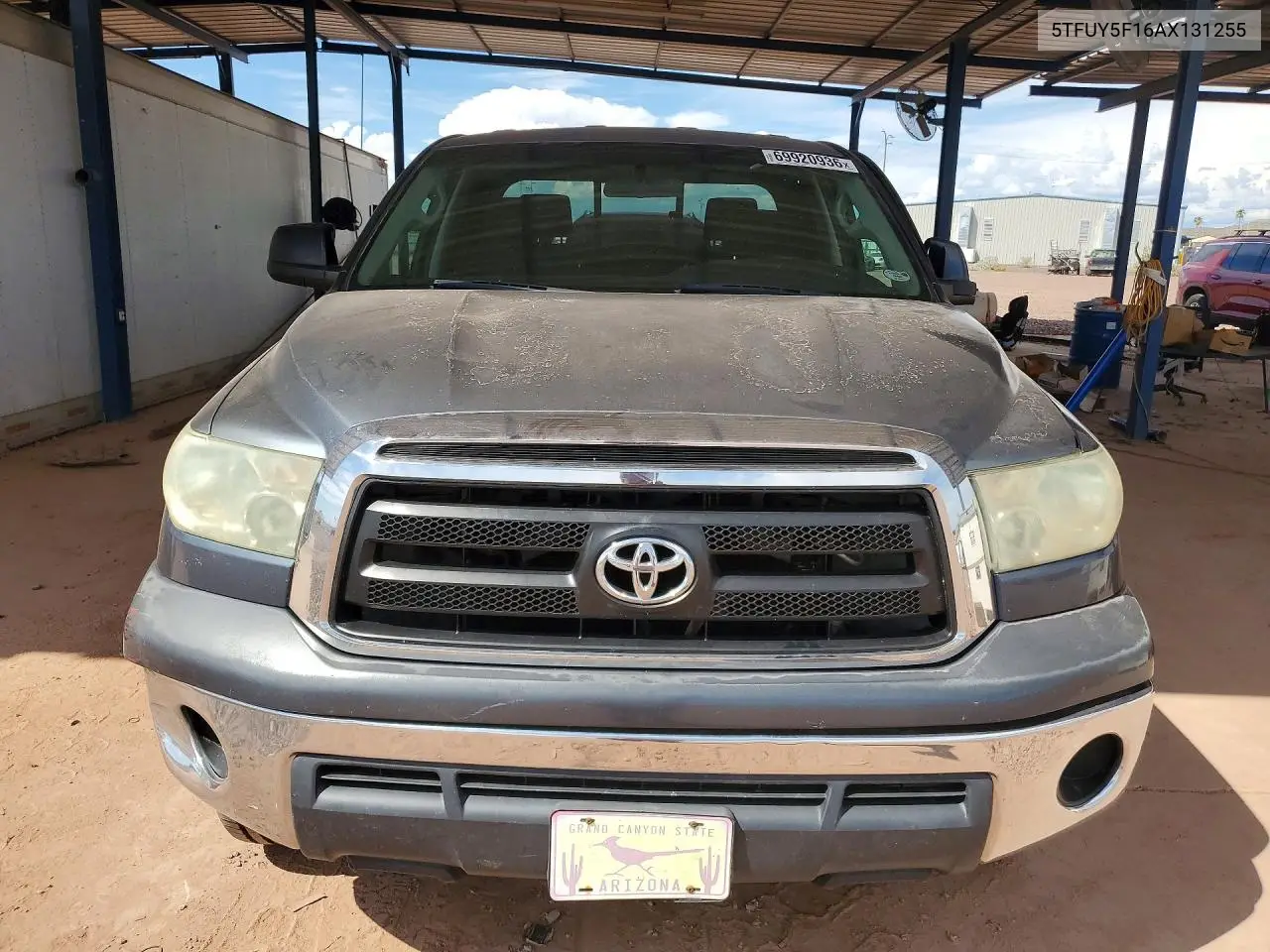 2010 TOYOTA TUNDRA VIN 5TFUY5F16AX131255 — фото 5