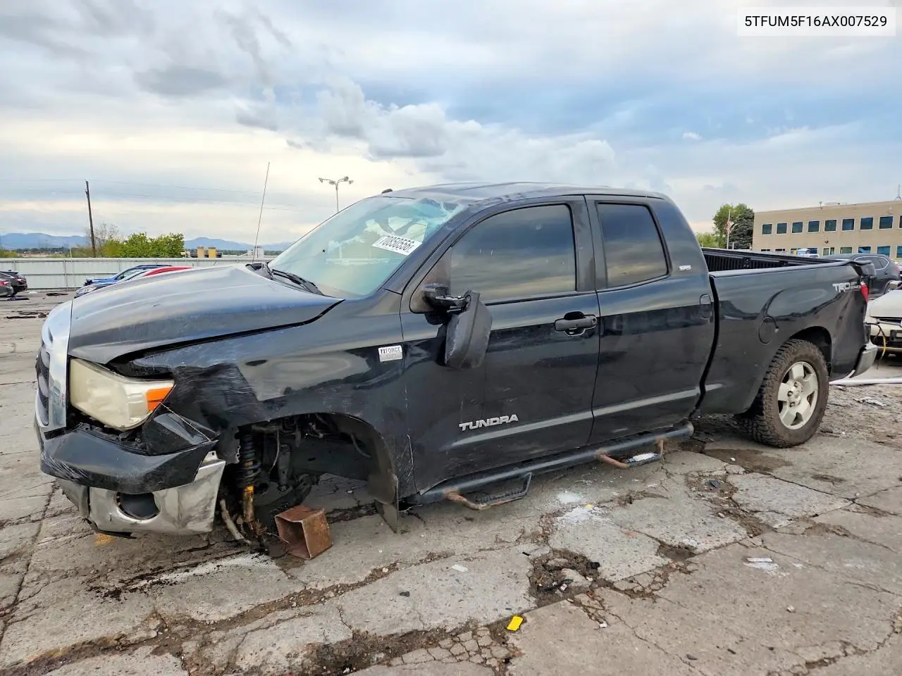 TOYOTA TUNDRA 2010, VIN 5TFUM5F16AX007529