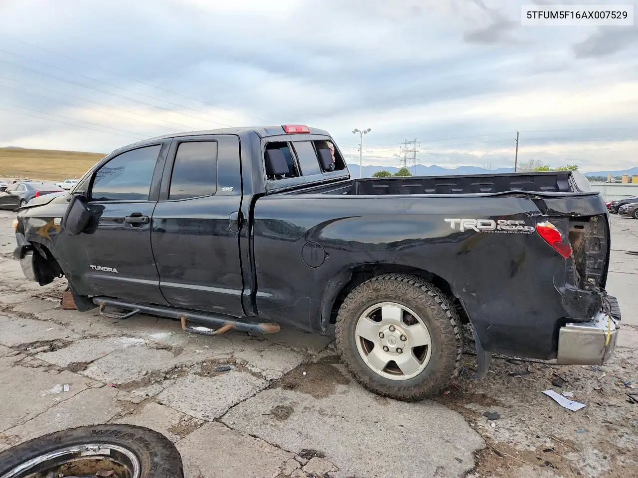 2010 TOYOTA TUNDRA VIN 5TFUM5F16AX007529 — фото 2