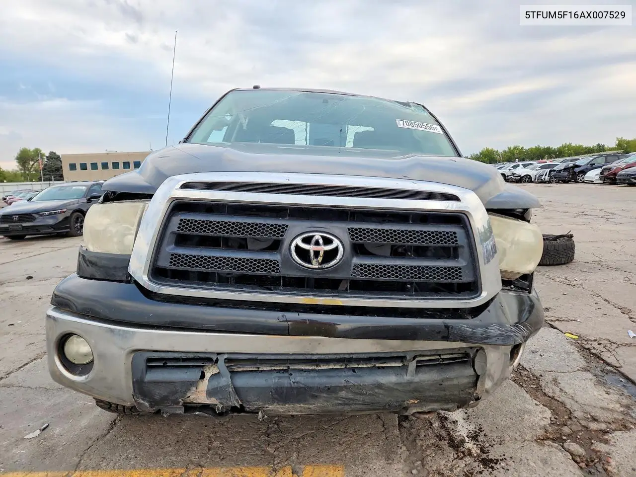 2010 TOYOTA TUNDRA VIN 5TFUM5F16AX007529 — фото 5