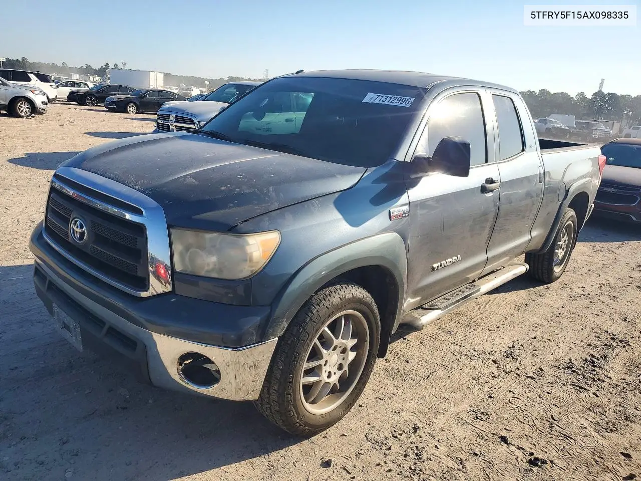 TOYOTA TUNDRA 2010, VIN 5TFRY5F15AX098335