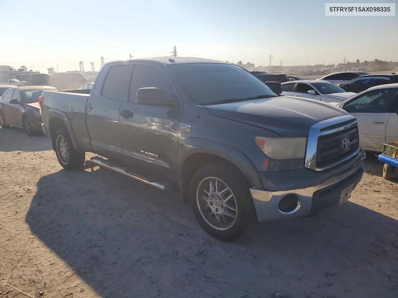 2010 TOYOTA TUNDRA VIN 5TFRY5F15AX098335 — фото 4