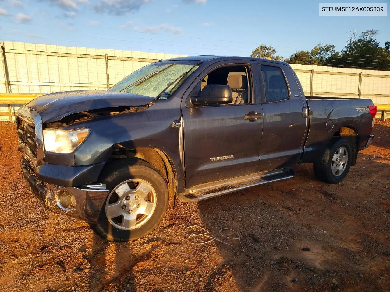 TOYOTA TUNDRA 2010, VIN 5TFUM5F12AX005339