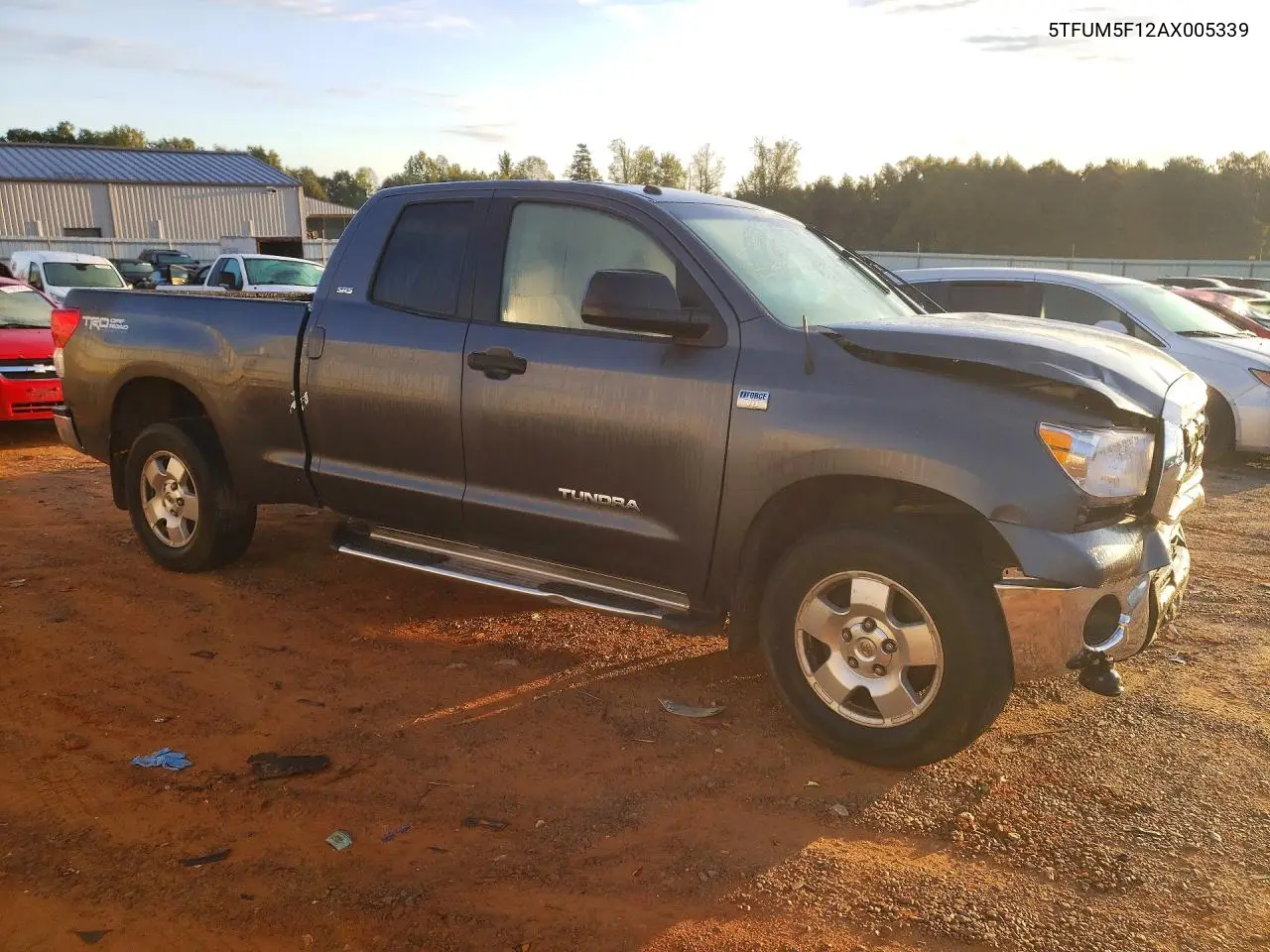 2010 TOYOTA TUNDRA VIN 5TFUM5F12AX005339 — фото 4