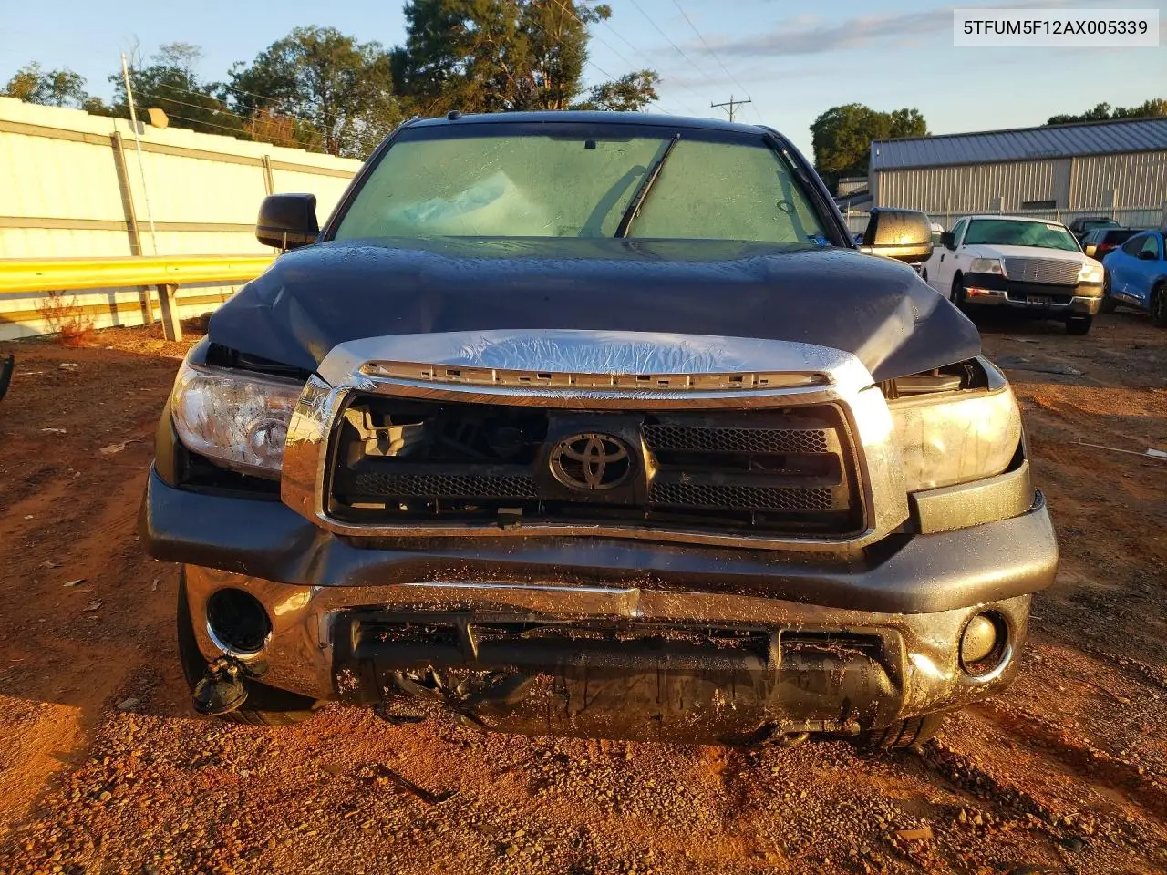 2010 TOYOTA TUNDRA VIN 5TFUM5F12AX005339 — фото 5