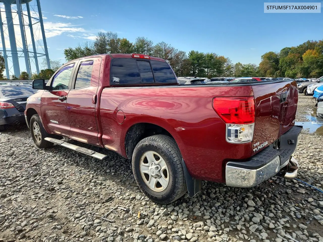 2010 TOYOTA TUNDRA VIN 5TFUM5F17AX004901 — фото 2