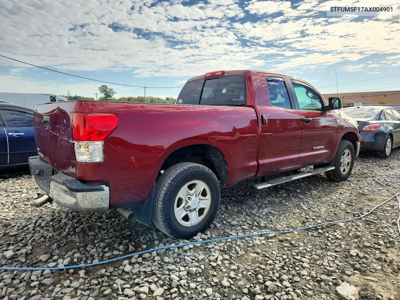 2010 TOYOTA TUNDRA VIN 5TFUM5F17AX004901 — фото 3