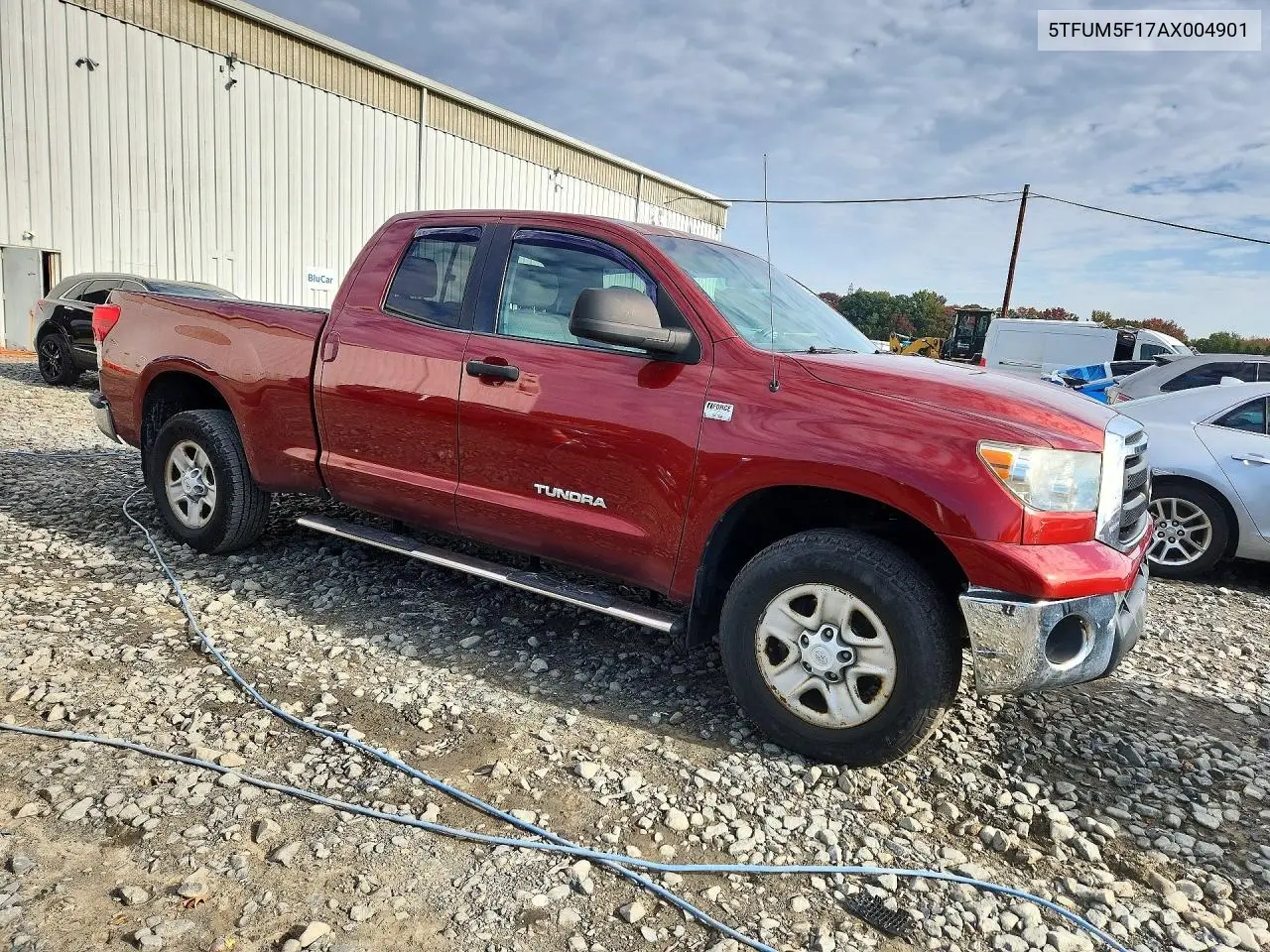 2010 TOYOTA TUNDRA VIN 5TFUM5F17AX004901 — фото 4