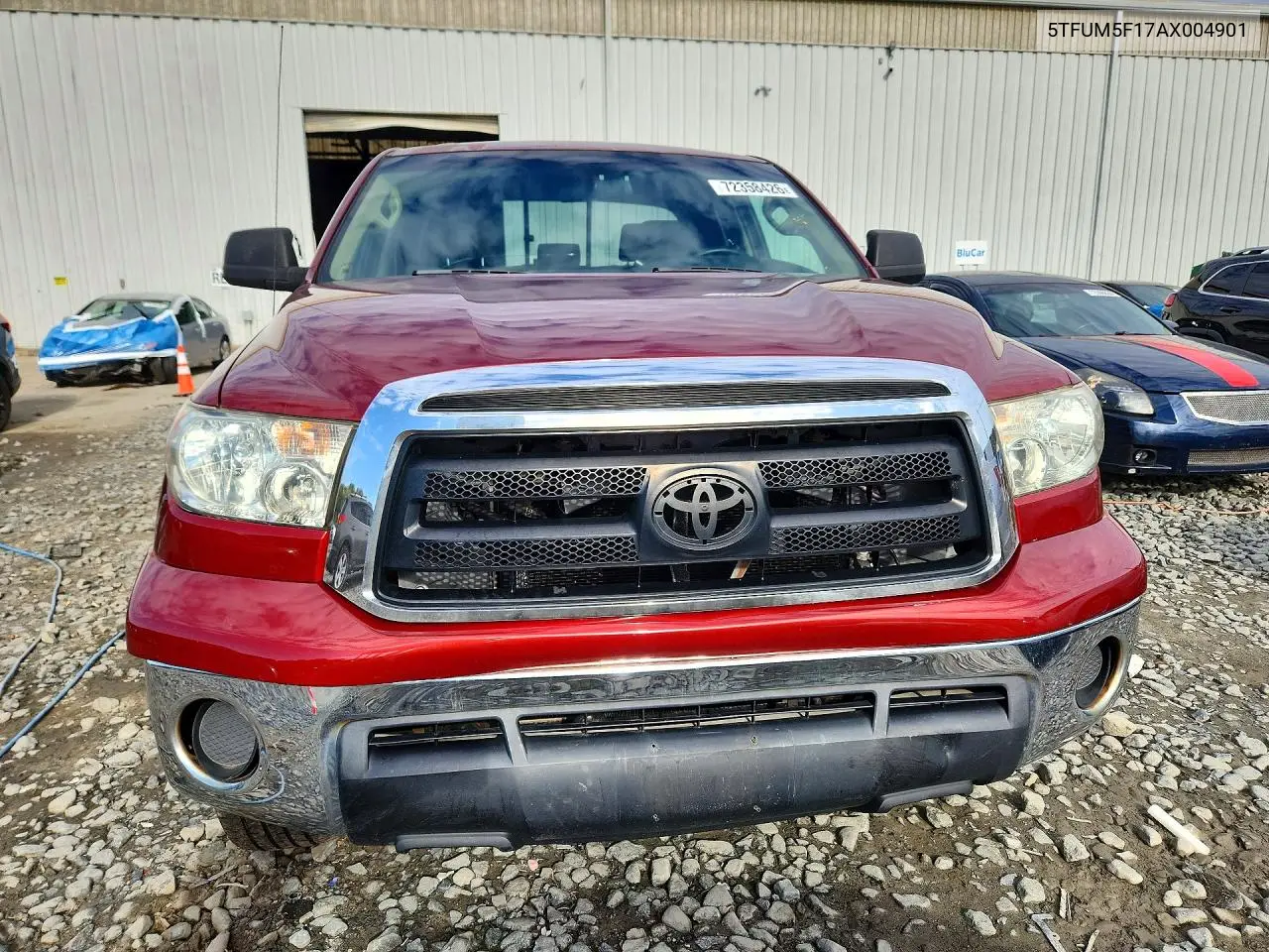 2010 TOYOTA TUNDRA VIN 5TFUM5F17AX004901 — фото 5