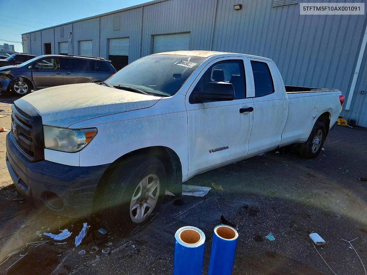 TOYOTA TUNDRA 2010, VIN 5TFTM5F10AX001091