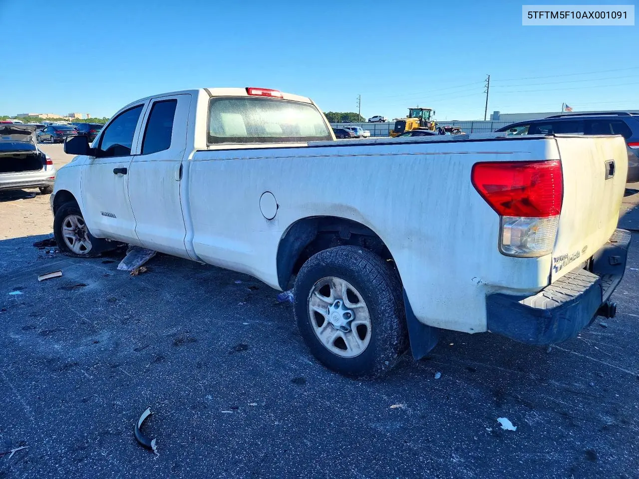 2010 TOYOTA TUNDRA VIN 5TFTM5F10AX001091 — фото 2