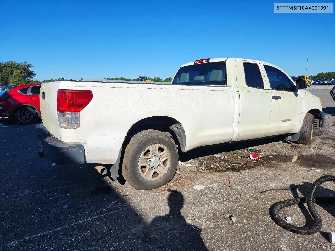 2010 TOYOTA TUNDRA VIN 5TFTM5F10AX001091 — фото 3