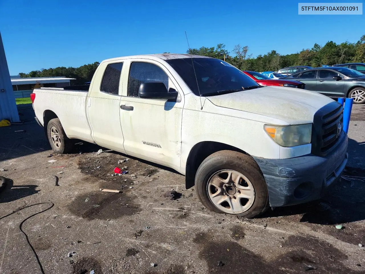 2010 TOYOTA TUNDRA VIN 5TFTM5F10AX001091 — фото 4