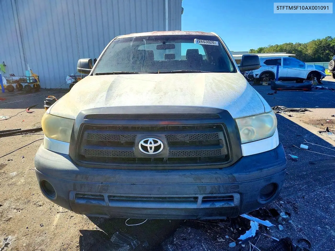 2010 TOYOTA TUNDRA VIN 5TFTM5F10AX001091 — фото 5