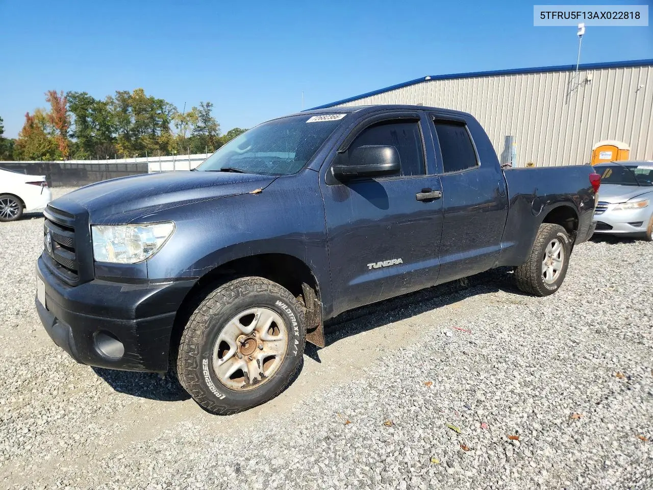TOYOTA TUNDRA 2010, VIN 5TFRU5F13AX022818