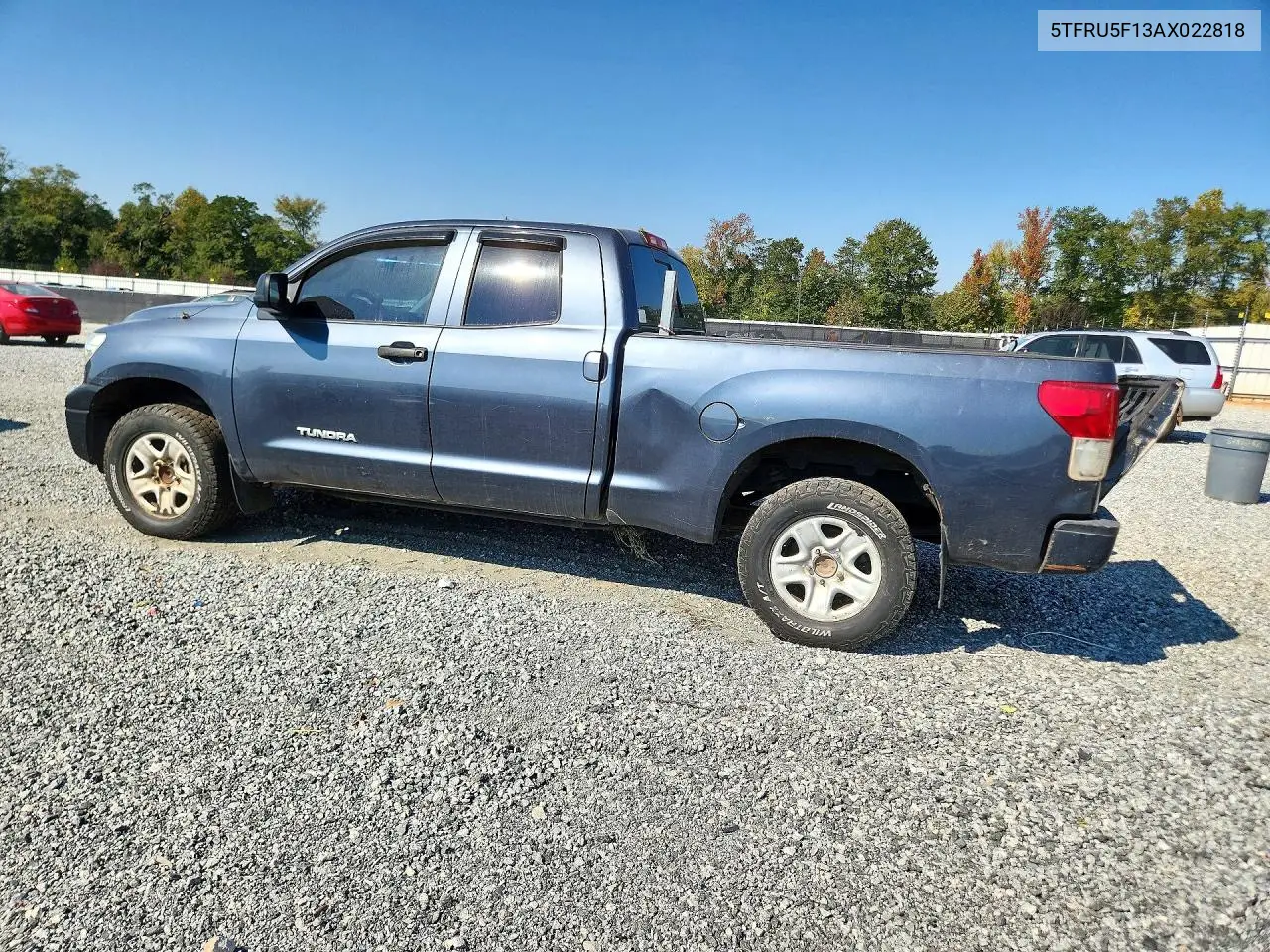 2010 TOYOTA TUNDRA VIN 5TFRU5F13AX022818 — фото 2