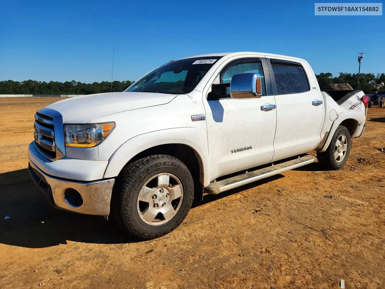 TOYOTA TUNDRA 2010, VIN 5TFDW5F18AX154882