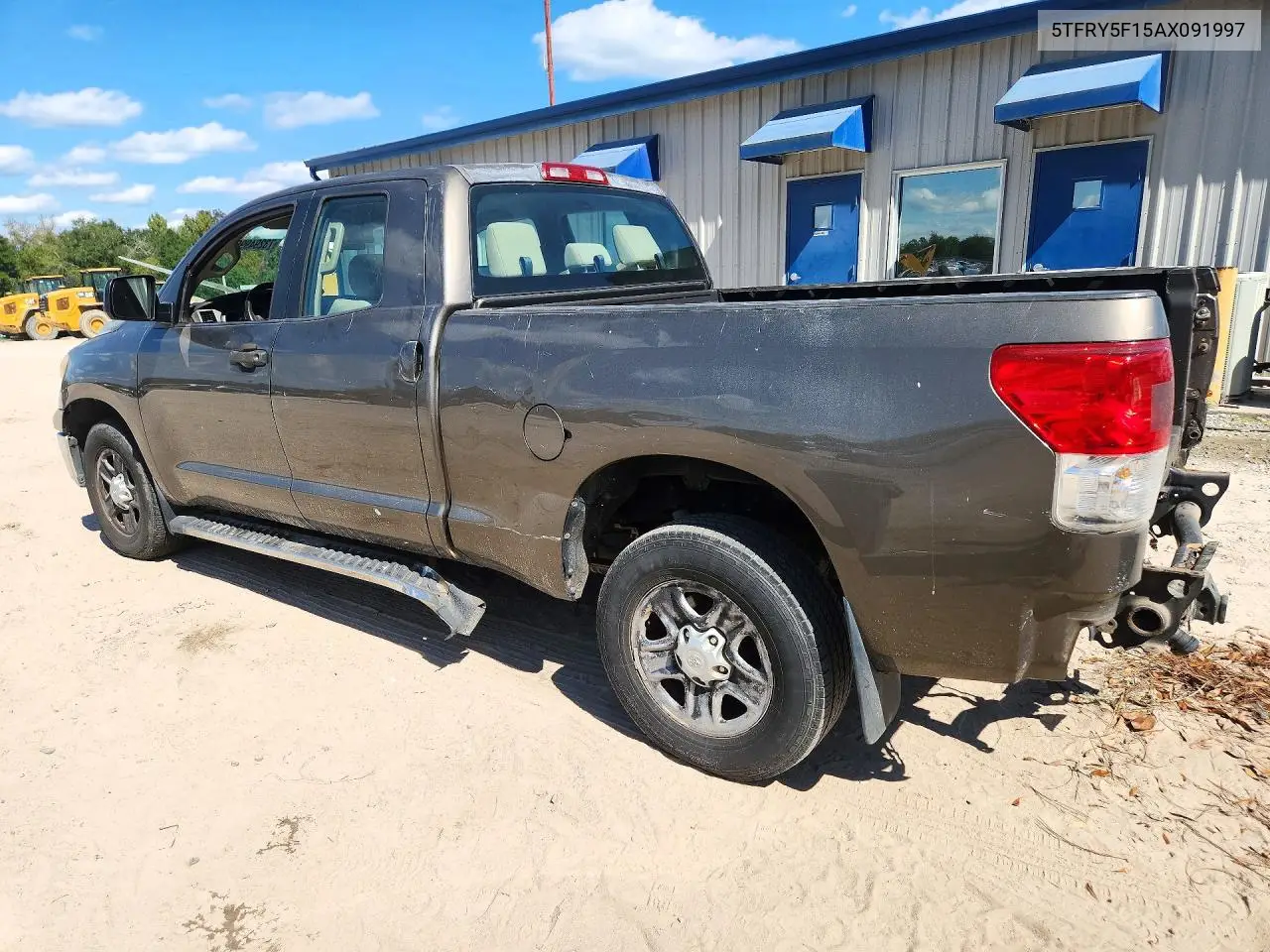 2010 TOYOTA TUNDRA VIN 5TFRY5F15AX091997 — фото 2