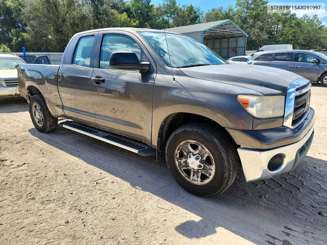 2010 TOYOTA TUNDRA VIN 5TFRY5F15AX091997 — фото 4