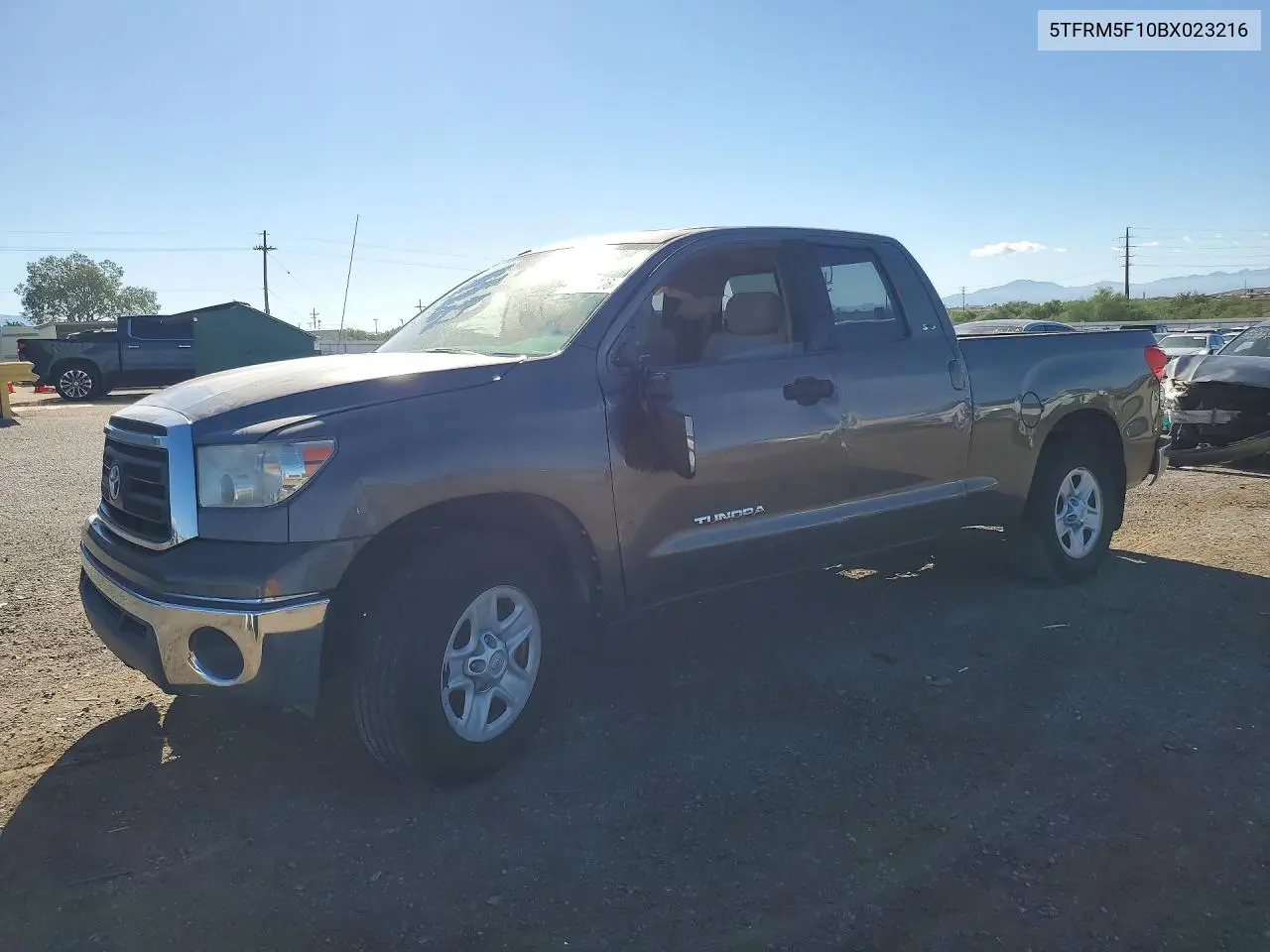TOYOTA TUNDRA 2011, VIN 5TFRM5F10BX023216