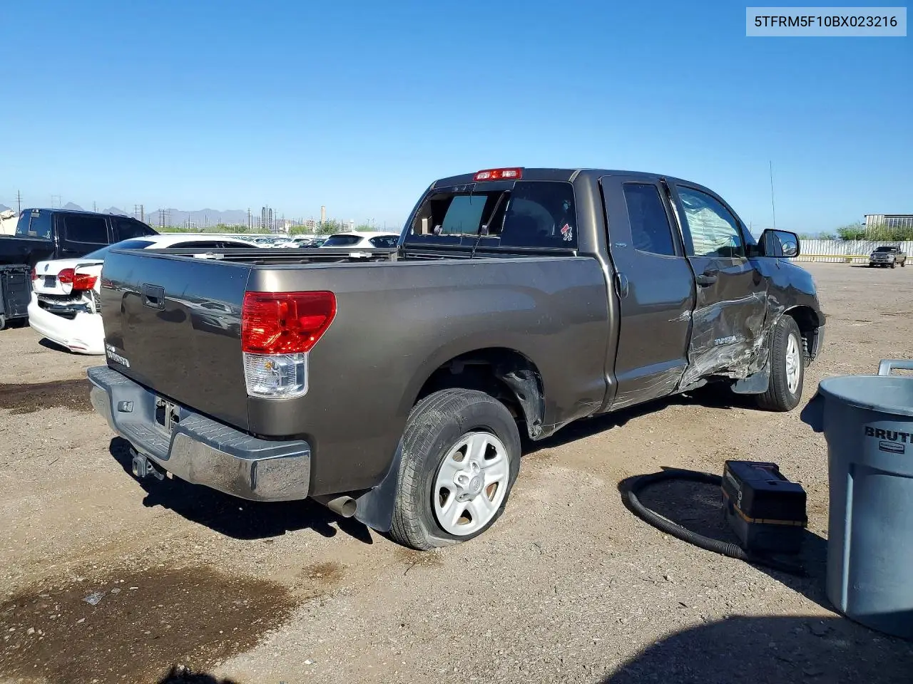2011 TOYOTA TUNDRA VIN 5TFRM5F10BX023216 — фото 3