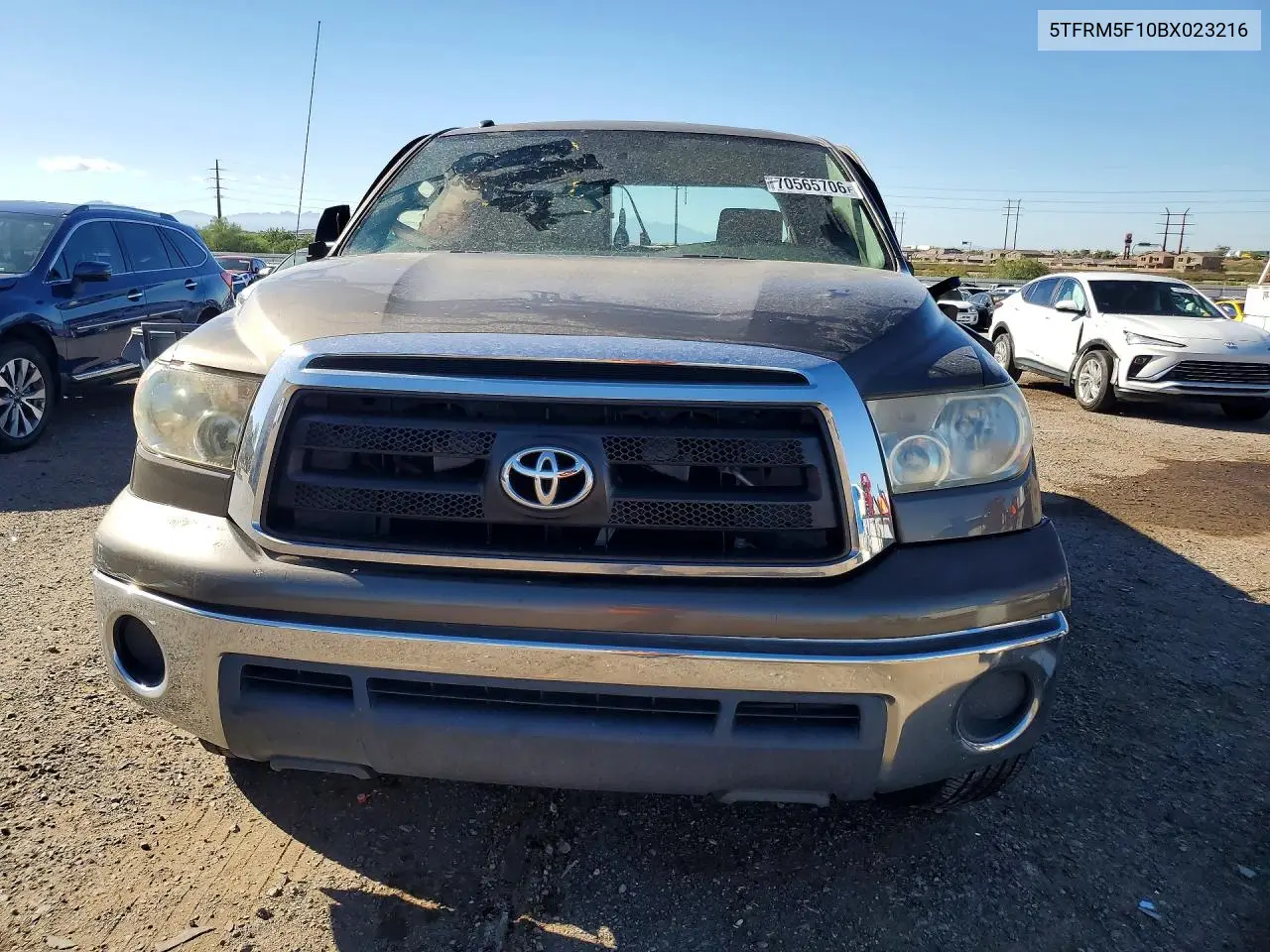2011 TOYOTA TUNDRA VIN 5TFRM5F10BX023216 — фото 5