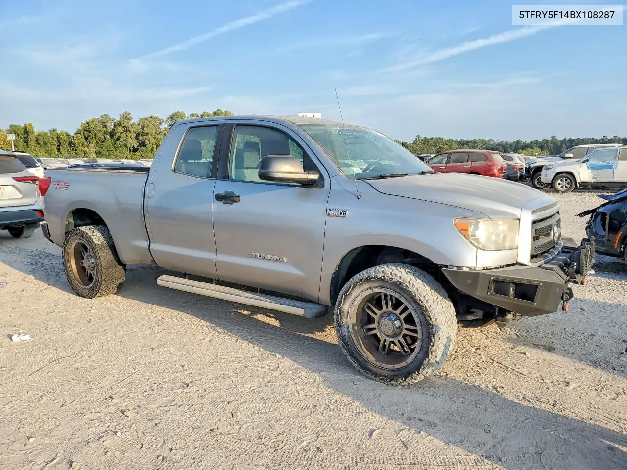 2011 TOYOTA TUNDRA VIN 5TFRY5F14BX108287 — фото 4